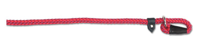 Ancol Viva Nylon Rope Slip Lead Red 12mm x1.2m